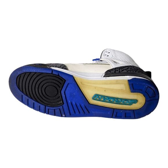 NIKE Air Jordan Spizike 'White Aquatone' Sneakers Size 8 - Picture 9 of 10